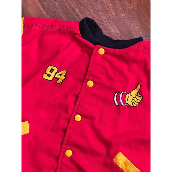 VTG Officially Licensed Nascar Ronald McDonald #94 Bill Elliott Yth Jacket RARE - Picture 4 of 12